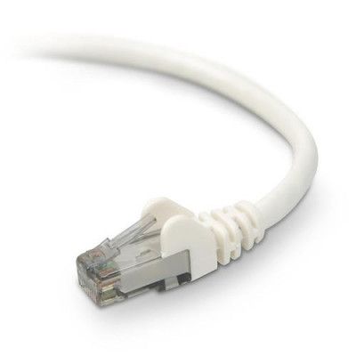 Belkin CAT6 Snagless Lappa Kabel UTP 2m - vit