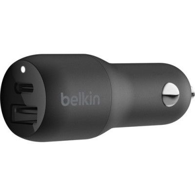 Belkin Dual Billaddare USB-C 32W - Svart