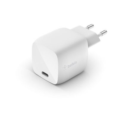 Belkin GAN Väggladdare USB-C 30W - Vit