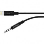 Belkin Lightning Till 3.5 MM Audio Kabel 1.8M - Svart