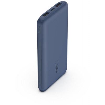 BELKIN Powerbank 10000 mAh USB-A Till USB-C - Blå