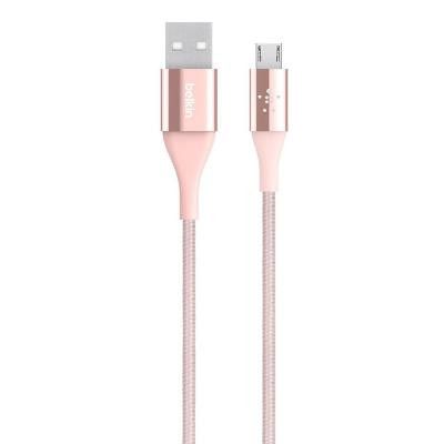 Belkin Premium Kevlar Cable - Micro Usb 1.2M Rose Gold