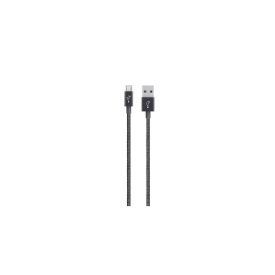 Belkin Premium Micro-Usb Charge/sync Kabel 1.2m - Metallic Svart