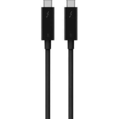 Belkin Thunderbolt USB-C 3.1 Kabel 2M - Svart