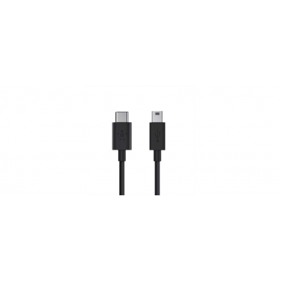 Belkin Usb Type-C 2.0 to Usb-B Mini Cable 1.8m - Svart