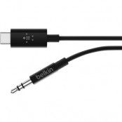 Belkin USB-C Till 3.5 MM Audio Kabel 90CM - Svart