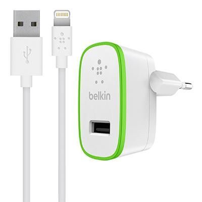 Belkin Väggladdare 2.4 USB Port med Lightning kabel