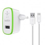 Belkin Wall Charger Micro_Usb Cable 2.4A 1.2M White