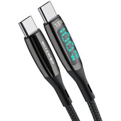BlitzWolf BW-TC23 USB-C till USB-C kabel - 90 cm
