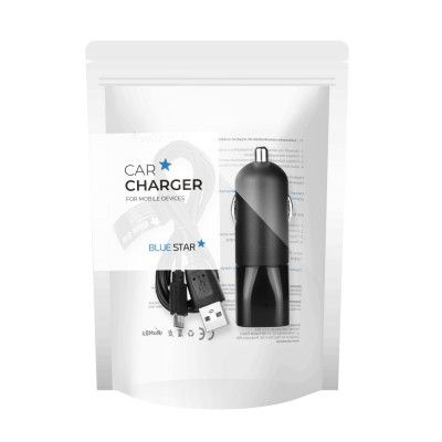 Blue Star Billaddare Micro USB 2A + Kabel