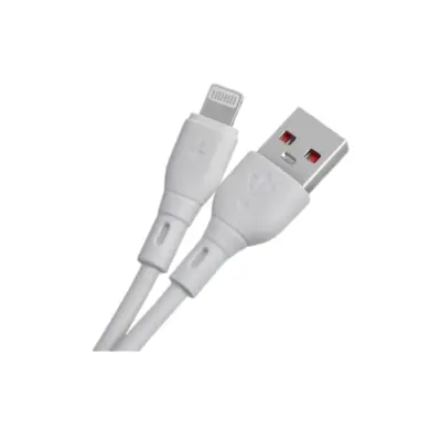 Blue Star ECO USB-A till Lightning Kabel 2.4A PJ68-24 1m Vit