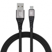 Blue Star USB-A Till Micro-USB Kabel 1.2m - Svart