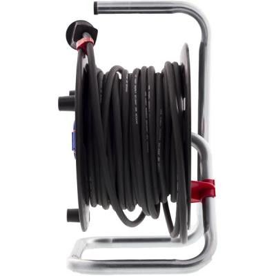 Brennenstuhl kabelvinda med 3xCEE 7/4 uttag, 1xCEE 7/7 anslutning, IP 44, säkerh