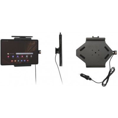 Brodit Aktiv hållare med USB-kabel och cigg-adapter 721308