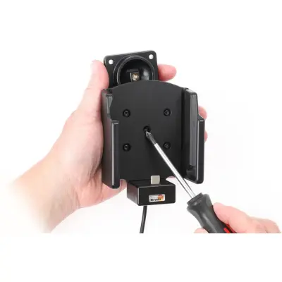 Brodit Aktiv hållare med USB-kabel och cigg-adapter 721436