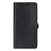 Buffalo Galaxy A36 5G Plånboksfodral Läder 3 Kort - Svart