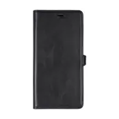 Buffalo Galaxy A56 5G Plånboksfodral Läder 3 Kort - Svart