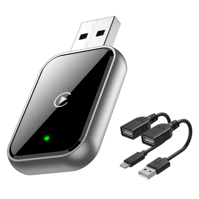 CarPlay Konvertera Trådbunden Trådlös Adapter 348 - Svart