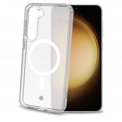 Celly Galaxy S24 Ultra Mobilskal Magsafe Gelskin - Transparent