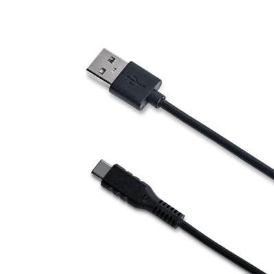 Celly Ladd-/ Synk USB-C, 1m - Svart