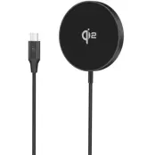Celly QI2 Trådlös laddare 15W - Svart