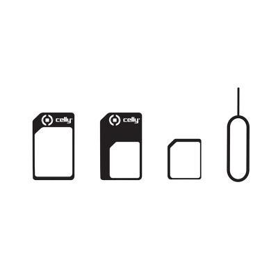 Celly Sim Card Adapter Universal Kit With Clip
