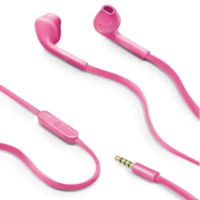Celly Stereoheadset EarPods - Rosa