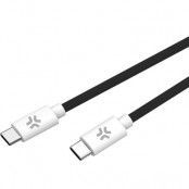 CELLY USB-C - USB-C Kabel 60W 1.5m - Svart