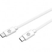 CELLY USB-C - USB-C Kabel 60W 1.5m - Vit