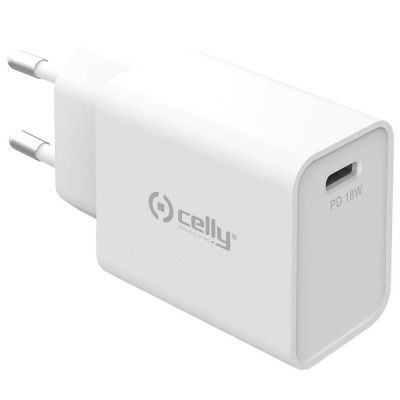 Celly USB-laddare PD USB-C 18W