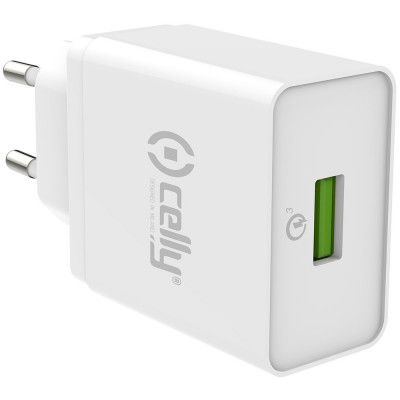 Celly USB-laddare QC3.0 18W