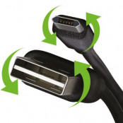 Celly Vändbar USB-A > MicroUSB-kabel