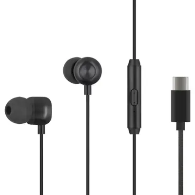 Champion In-Ear Hörlurar USB-C DAC - Svart