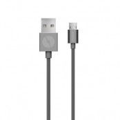 Champion Micro-USB kabel Premium, 1m, grå