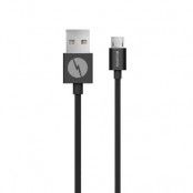 Champion Micro-USB kabel Premium, 1m, svart