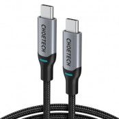 Choetech 2x USB-C till USB-C Kabel 1.8m - Svart
