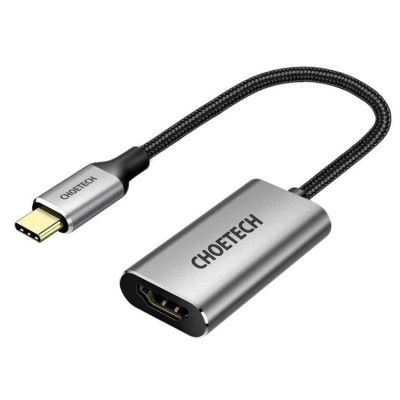 Choetech Enkelriktad Adapter USB Type-C till HDMI 4K 60Hz 1.5m - Grå