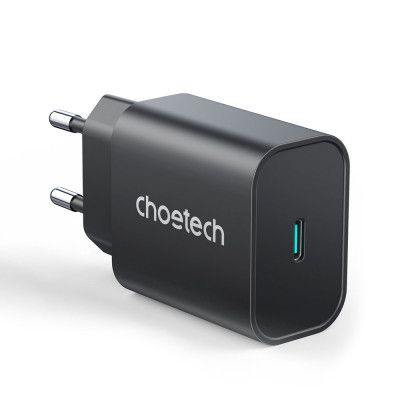 Choetech Fast USB-C Laddare 25W PPS PD - Svart