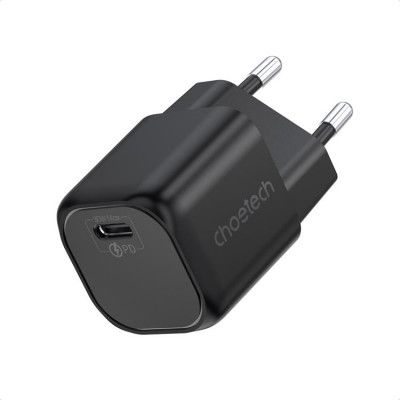 Choetech GaN Väggladdare 30W USB-C - Svart