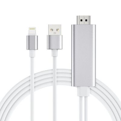 Choetech HDMI Till Lightning Kabel 1.8m - Vit