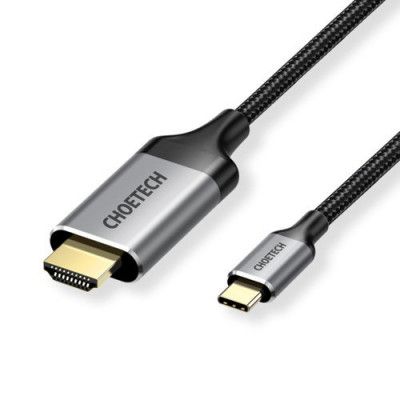 Choetech HDMI till USB-C Kabel 2m - Svart