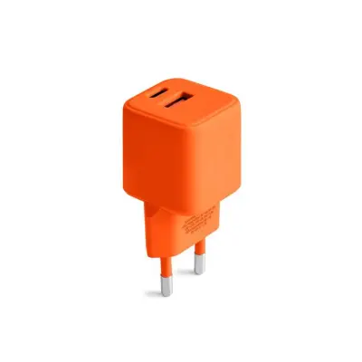 Colorum Snabbladdare 30W 1xUSB-A 1xUSB-C - Orange