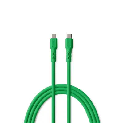 Colorum USB-C till USB-C Kabel 1.8m 3A - Grön