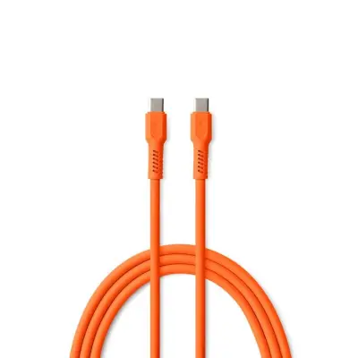 Colorum USB-C till USB-C Kabel 1.8m 3A - Orange