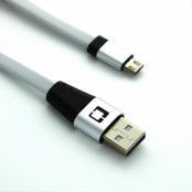 Covered Gear Micro-USB kabel 3 meter - Vit