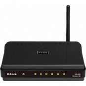 D-Link Wireless 150, trådlös router med 4-ports 10/100Mbps switc