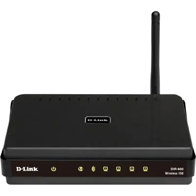 D-Link Wireless 150, trådlös router med 4-ports 10/100Mbps switch, 802.11b/g