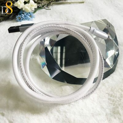 D8 MFI Lightning ladd- och synkkabel 1m - Vit