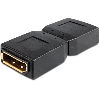 DeLOCK Adapter, DisplayPort hona till hona, svart