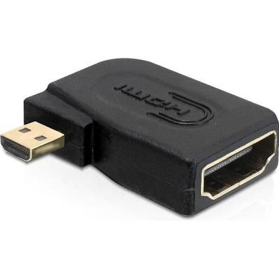 DeLOCK HDMI-adapter, micro HDMI hane till HD, svart